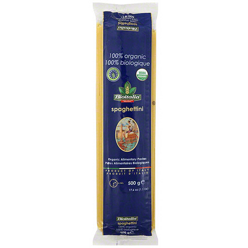 Bioitalia Spaghettini Pasta, 17.6 oz (Pack of 24)