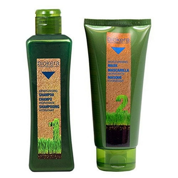 Biokera Natura Moisturizing Shampoo 10.8Oz & Mask 7.1Oz "Combo"