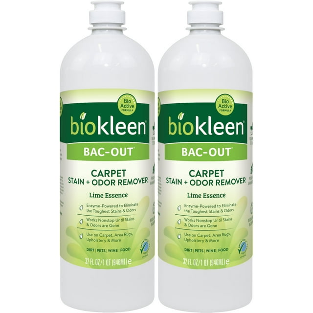 Biokleen BacOut Carpet & Fabric Stain and Odor Remover with Enzymes