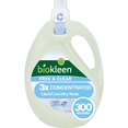 thumbnail image 1 of Biokleen Free & Clear Hypoallergenic Liquid Laundry Detergent Soap, Unscented, Gentle on Sensitive Skin - 300 Loads, 1 of 8