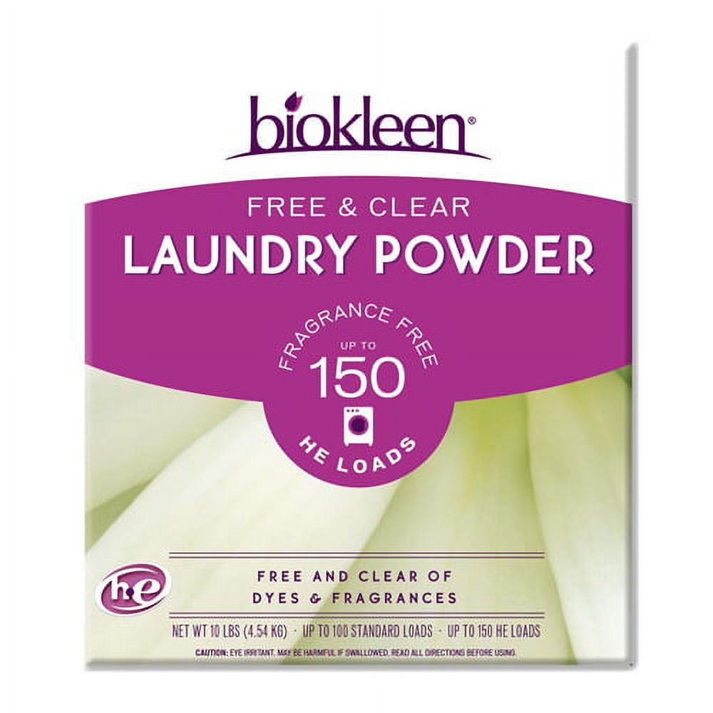Biokleen Free and Clear Laundry Detergent, 10 lbs