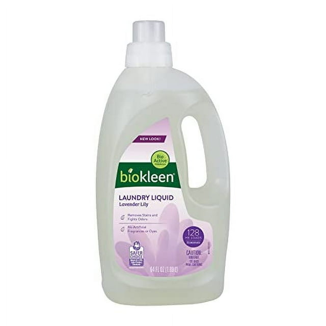 Biokleen Natural Laundry Detergent 128 HE Loads Liquid