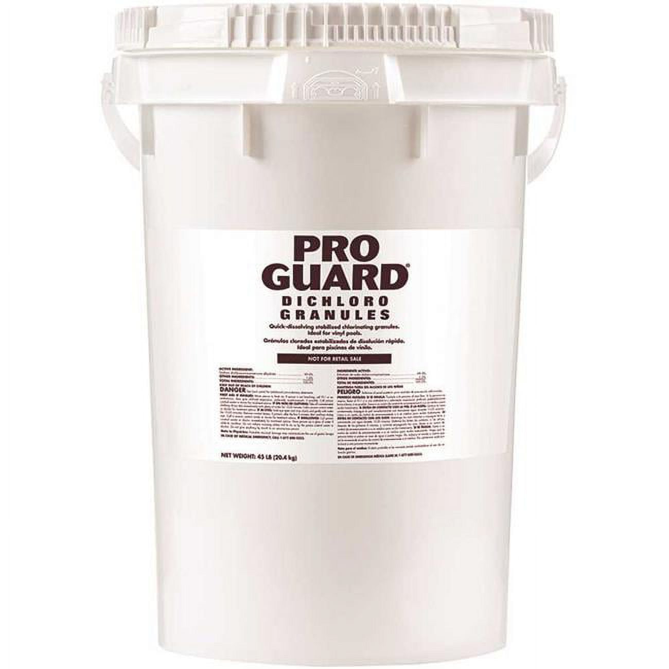 Biolab 21045BPG 50 lbs ProGuard Dichlor Granular Chlorine Cleaning Solution