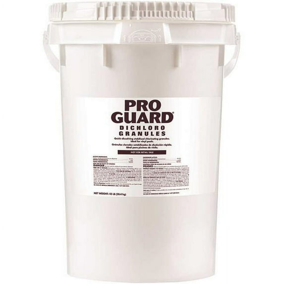 Biolab 21045BPG 50 lbs ProGuard Dichlor Granular Chlorine Cleaning Solution