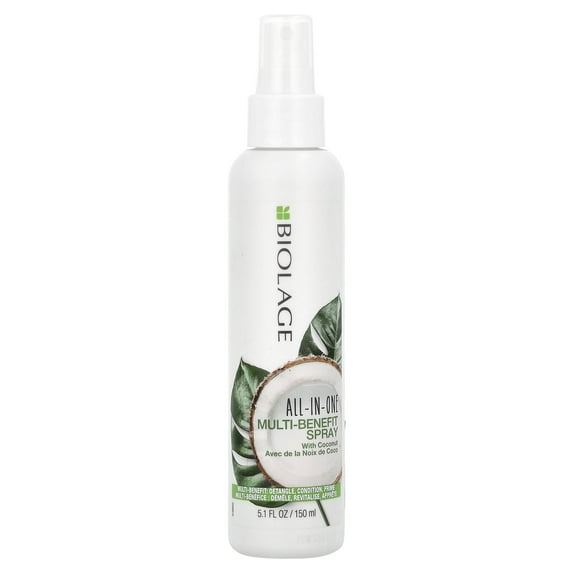 Biolage All-In-One Multi-Benefit Spray, with Coconut , 5.1 fl oz (150 ml)