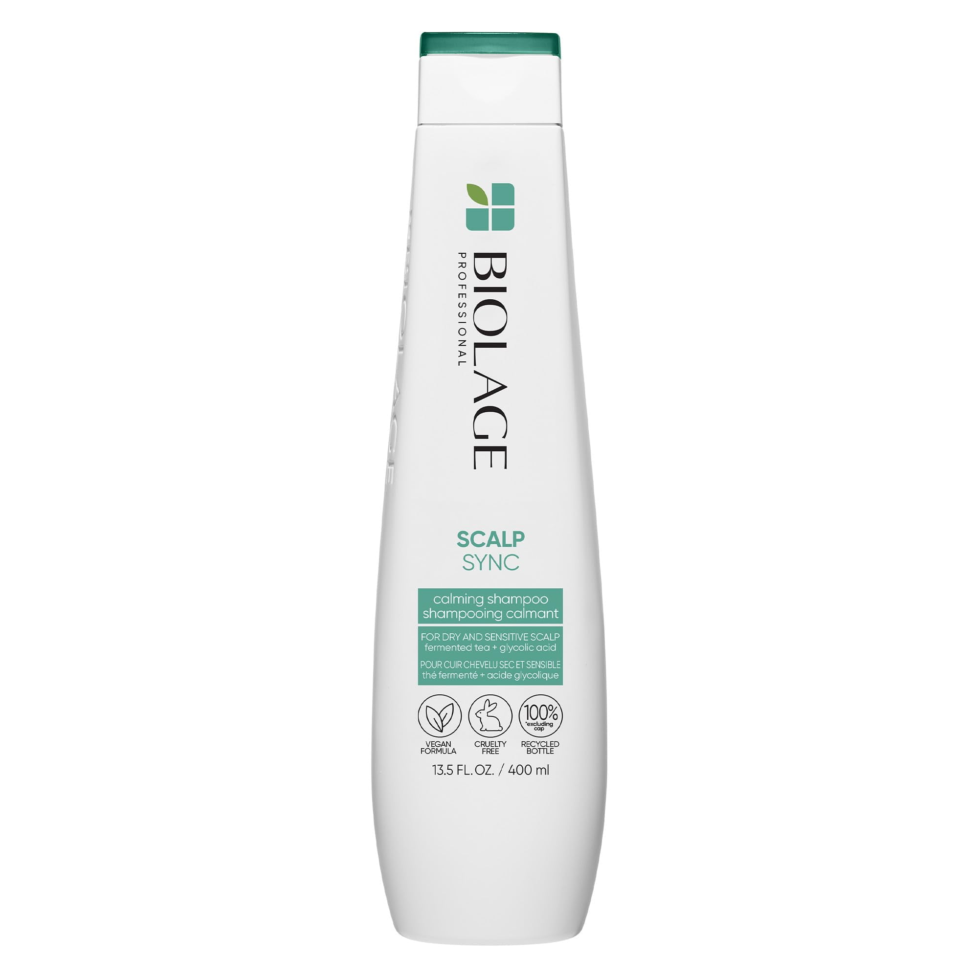 Biolage Scalp Sync Calming Shampoo | Calms & Hydrates Dry or Irritated Scalp | Paraben & Silicone Free | For Sensitivity Control | Vegan & Cruelty Free | Salon Shampoo C31