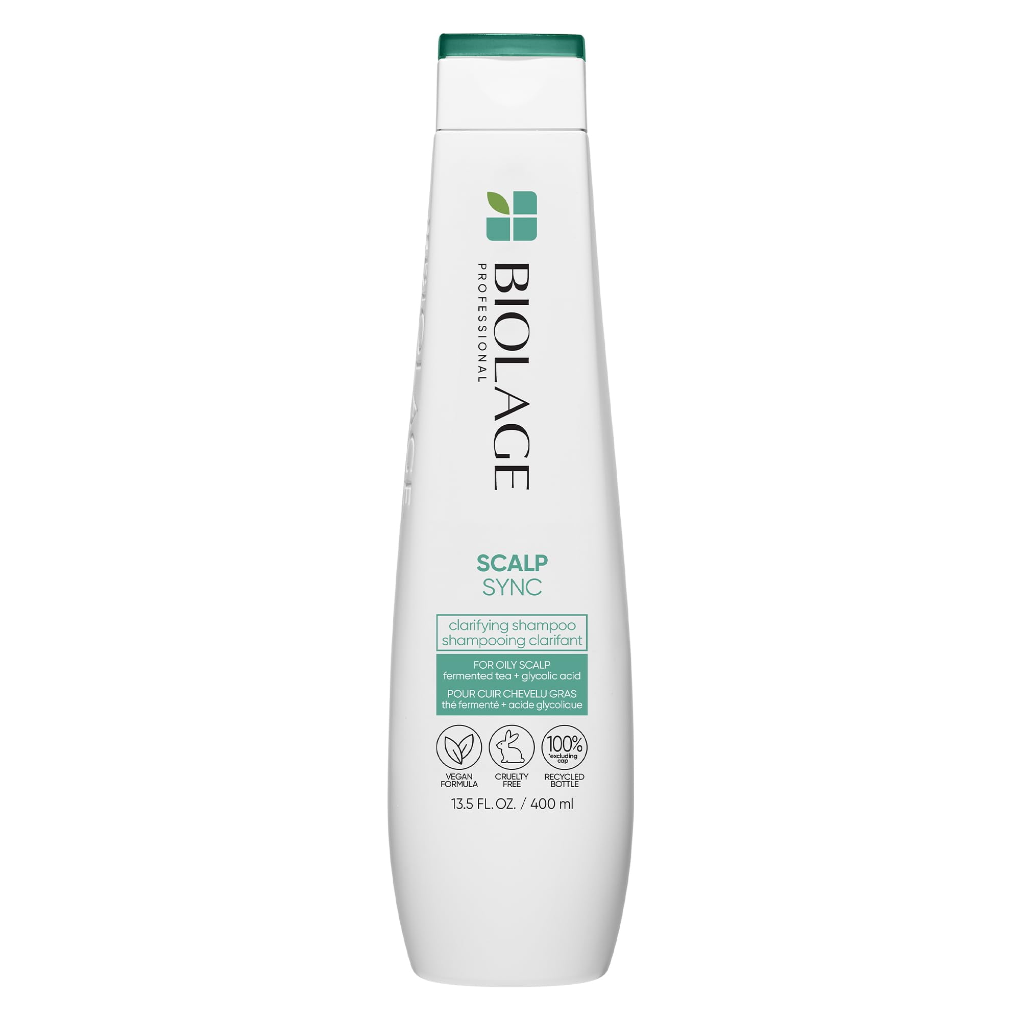 Biolage Scalp Sync Clarifying Shampoo | Removes Residue, Buildup & Excess Oil | Paraben & Silicone Free | For Oily Hair & Scalp | Vegan | Clarifying Salon Shampoo C29