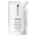 thumbnail image 1 of Biolage Strength Recovery Deep Treatment - Instantly Nourishes and Protects Fortifies Strands Reduces Breakage With Olive Squalane and Vegan Proteins Vegan Paraben-Free 3.3 Fl Oz Packaging may vary, 1 of 4
