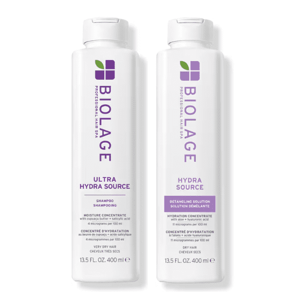 Biolage Ultra Hydra Source Shampoo, 13.5 oz-Biolage Ultra Hydra Source Conditioner, 13.5 oz