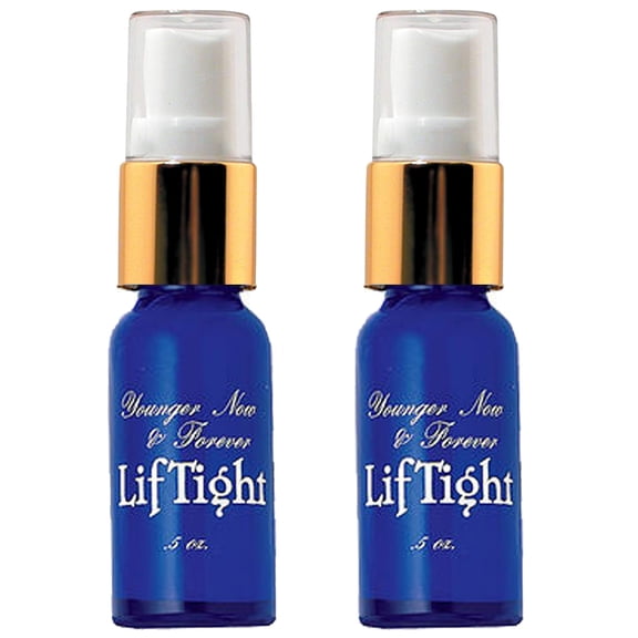 Biologic Solutions - Liftight Smooth Flawless Face Skin Care Reduces Wrinkles 0.5 oz. - Blue 2-Pack
