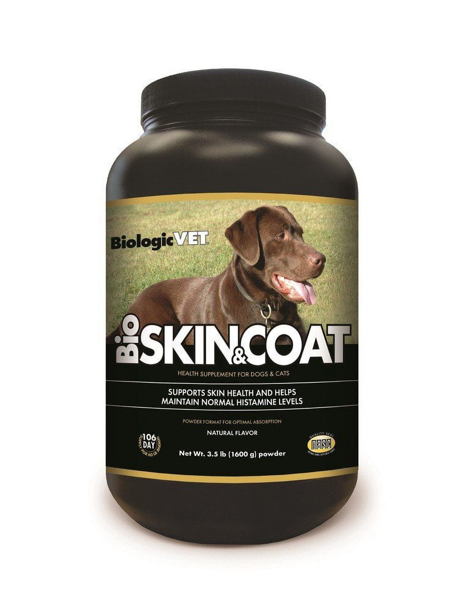 BiologicVet BioSkin & Coat Natural Antihistamine Formula for Dogs