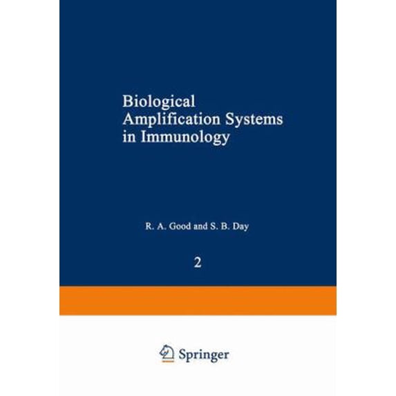 Pre-Owned Biological Amplification Systems in Immunology 9780306331022 /