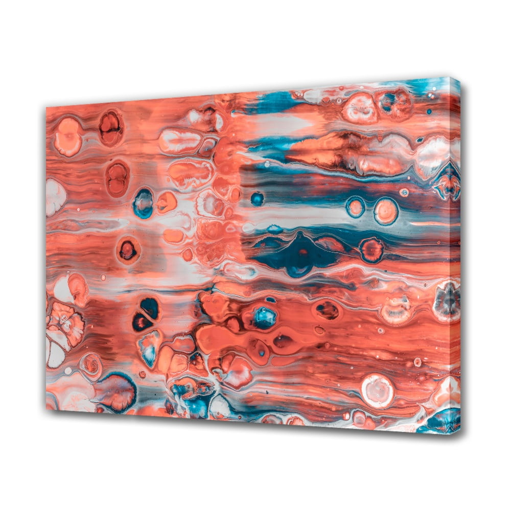 Biological Cell Abstract Painting Canvas Poster Bedroom Decor Sports ...