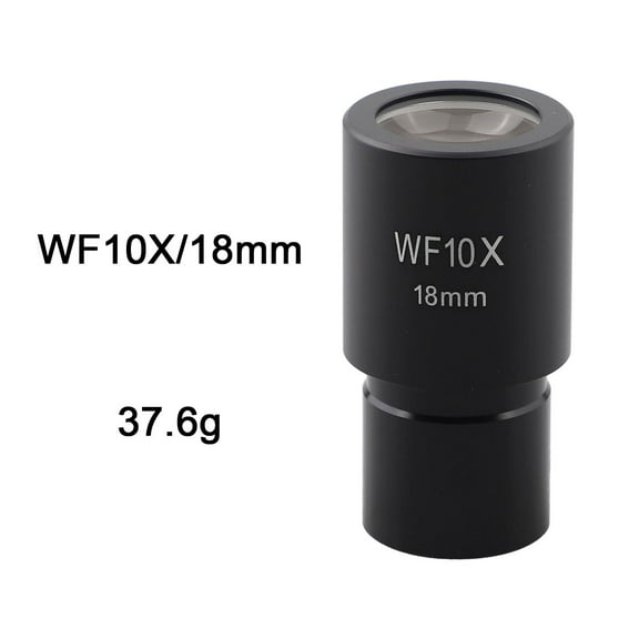 Biological Microscope Eyepiece 23.2Mm Wide-Angle 5X-25X Magnification Full Metal Construction Enhanced Optical Performance Reduced Eye Strain Forvarious Models Wf10X