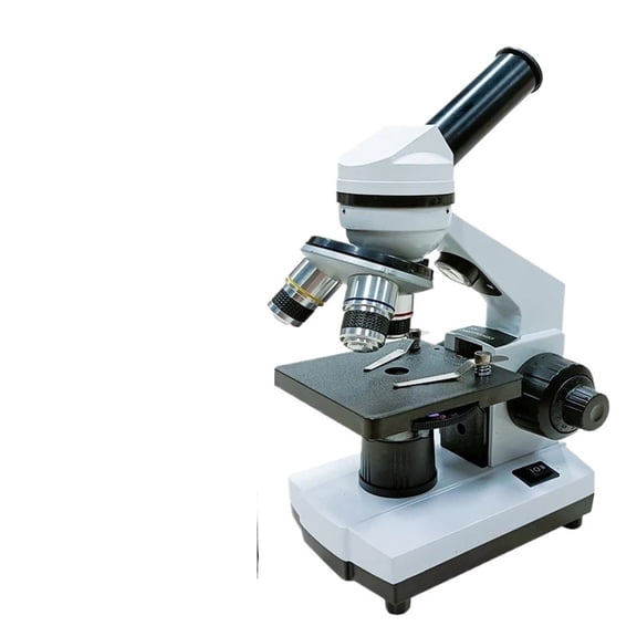 Biological Microscopes 100X-1600X Compound Microscopes with Microscope Slides Set Phone Adapterfor Kids Students Lab ,High Clarity