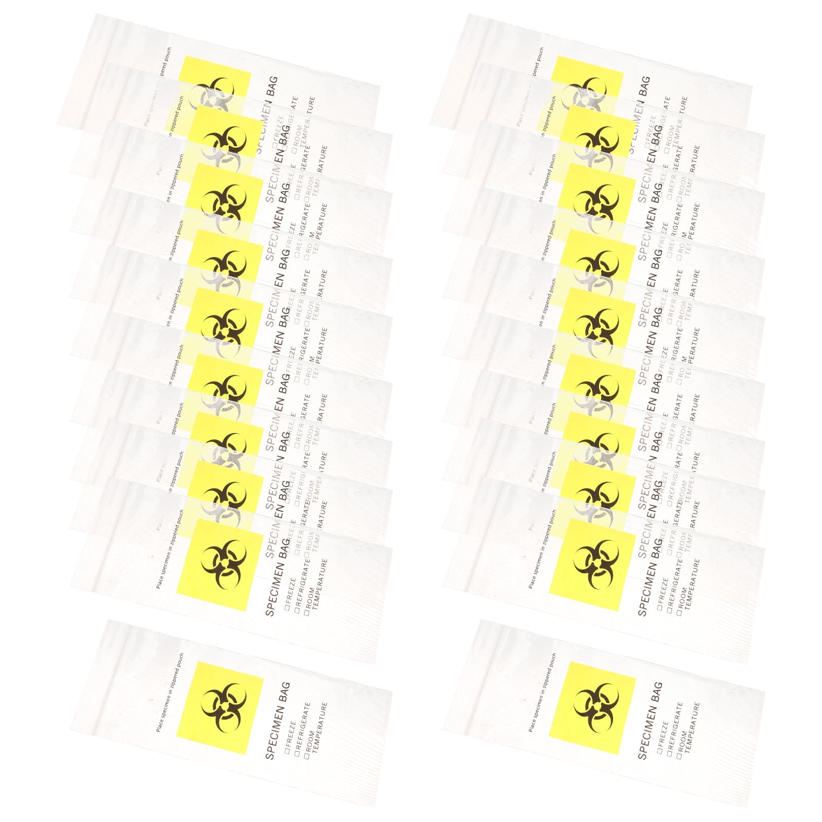 Biological Sample Bag Specimen Self Sealing Top Lab Bags Shipping