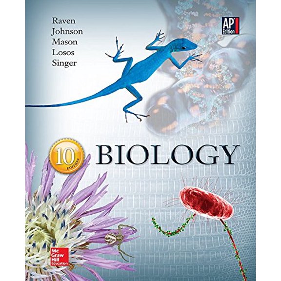 Pre-Owned Raven, Biology (C) 2014, 10e, AP Student Edition (Hardcover) 007664796X 9780076647965