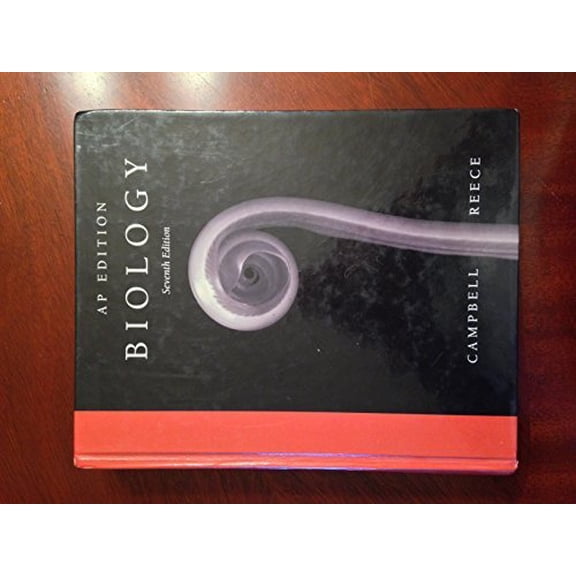 Biology AP Edition by Neil A. Campbell and Jane B. Reece Hardcover, Textbooks, English