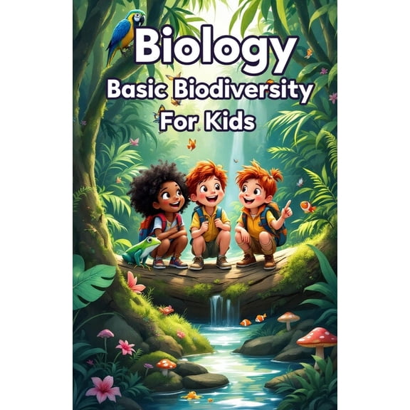 Biology Basic for Kids Biology Basic Biodiversity for Kids: Ecosystems, Species, Habitats, and Conservation Science Explained for Young Learner, Book 8, (Paperback)