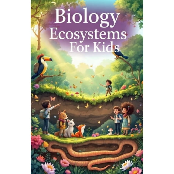 Biology Basic for Kids Biology Basic Ecosystems for Kids: Food Chains, Biomes, Habitats, Nutrient Cycles, and How Nature Stays in Balance, Book 14, (Paperback)