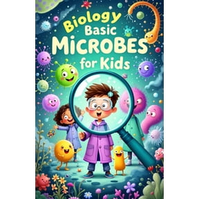Biology Basic for Kids Biology Basic Microbes for Kids: A Beginner's Guide to Bacteria, Viruses, Fungi & Tiny Living Things That Shape Our Worl, Book 3, (Paperback)