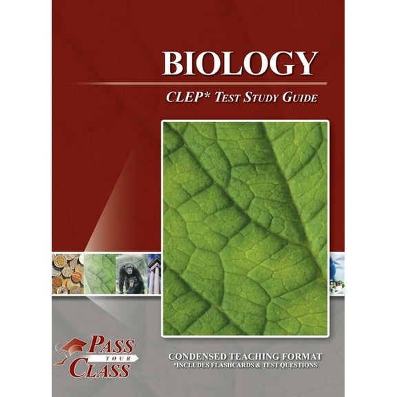 Biology CLEP Test Study Guide, (Hardcover)