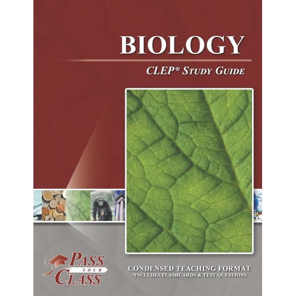 Biology CLEP Test Study Guide, (Paperback)