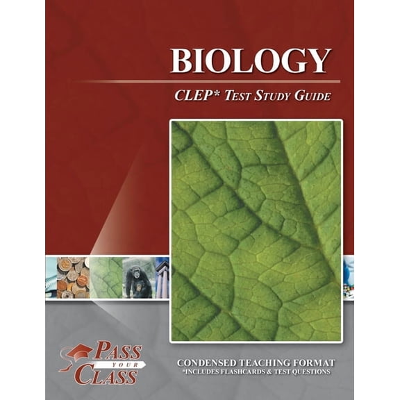 Biology CLEP Test Study Guide, (Paperback)
