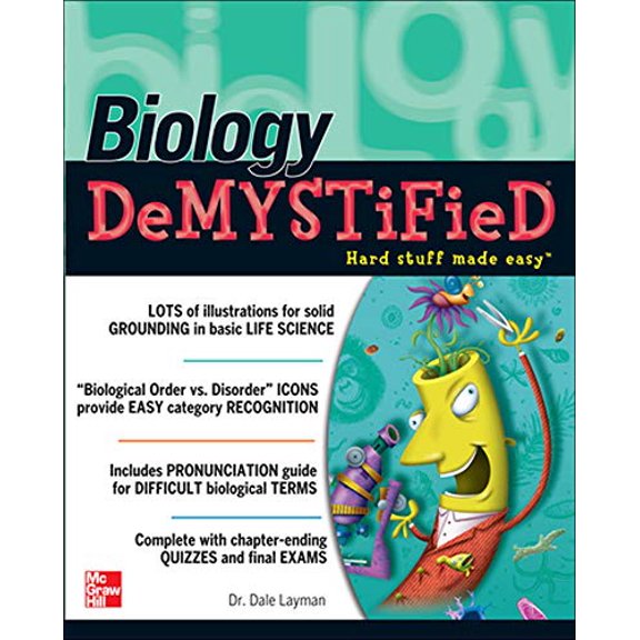 Pre-Owned Biology Demystified (Paperback) 0071410406 9780071410403