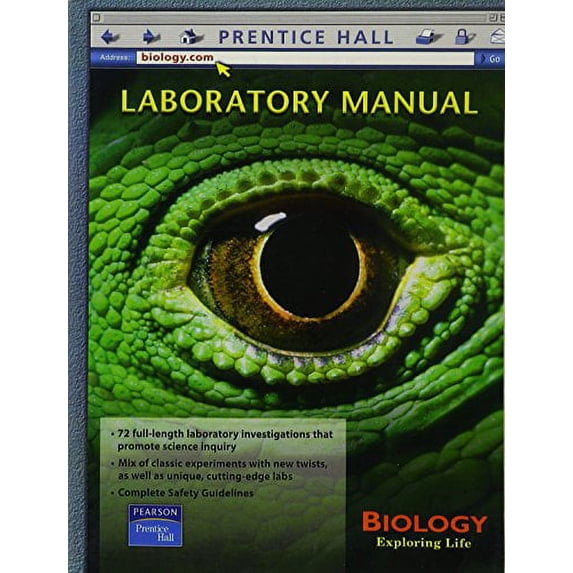 Biology Exploring Life: Laboratory Manual