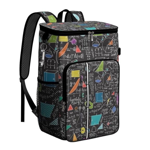 Biology Inspired Cooler Backpack - 20L Insulated Leakproof Lunch Backpack for Beach, Hiking & Travel, PEVA Lined & Spill-Proof