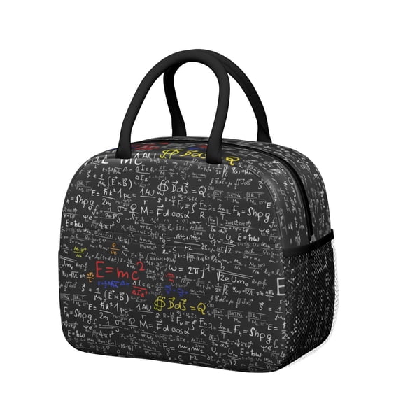 Biology Science Insulated Lunch Tote Reusable Thermal Cooler Bag for Students Researchers and Healthy Eaters