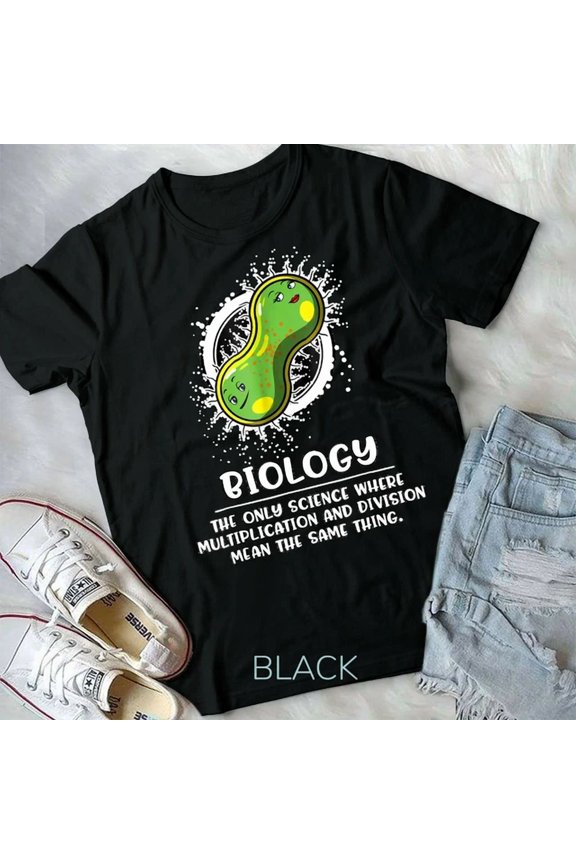 Biology Science Multiplication Division Joke Unisex & T-Shirt