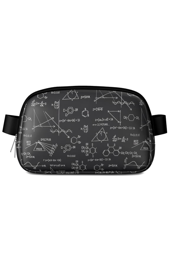 Biology & Science Rules Waist Bag – Fun Scientific Fanny Pack Gift for Lab Geeks, Students, and Science Lovers