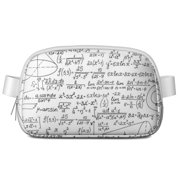 Biology & Science Rules Waist Bag – Fun Scientific Fanny Pack Gift for Lab Geeks, Students, and Science Lovers