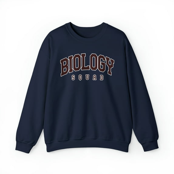 Biology Squad Biologist Grad Sweatshirt, Gifts, Crewneck
