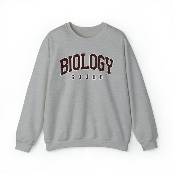 Biology Squad Biologist Grad Sweatshirt, Gifts, Crewneck