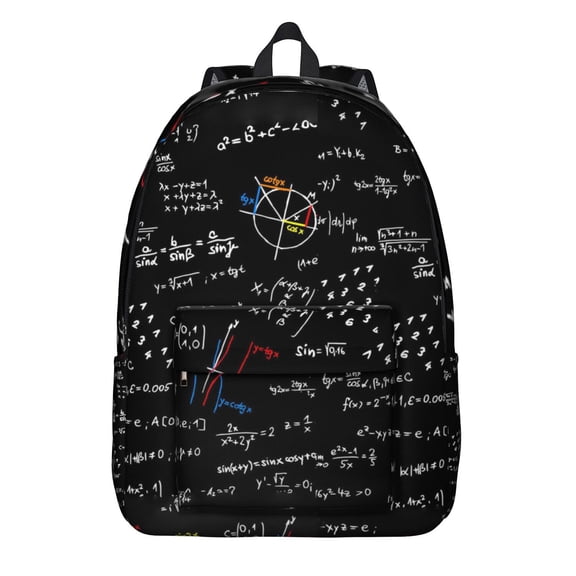 Biology Student Backpack, Scientific Knowledge Laboratory Design, Experiment Science Rules School Bag, Science Classroom Daypack