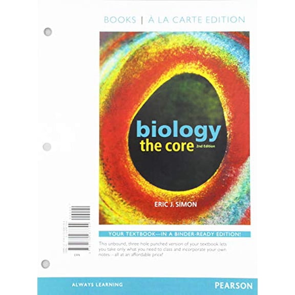 Pre-Owned Biology: The Core, Books a la Carte Edition; Modified Mastering Biology with Pearson eText -- ValuePack Access Card -- for Biology: The Core (2nd Edition)