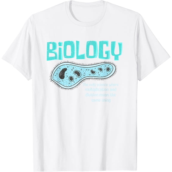Biology The Only Science Cells Biologist Pun Funny Biology T-Shirt