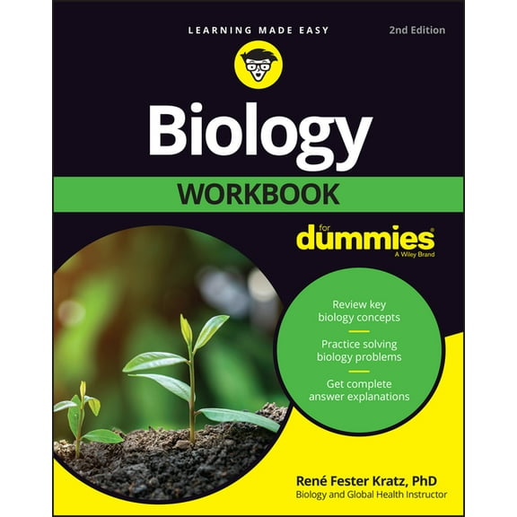 Biology Workbook for Dummies, (Paperback)