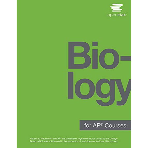 Pre-Owned Biology for AP® Courses by OpenStax (paperback version, B&W) Paperback