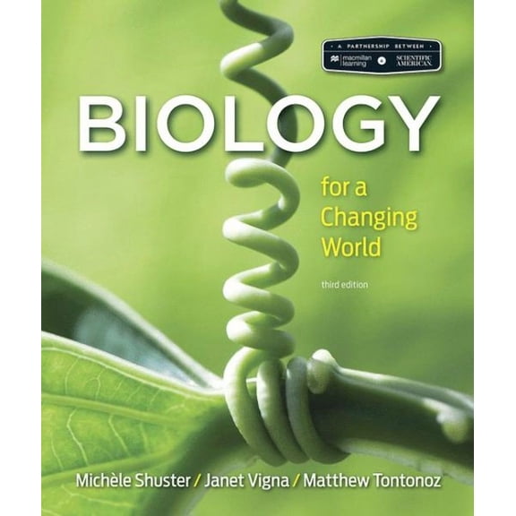 Scientific American Biology for a Changing World (Other)