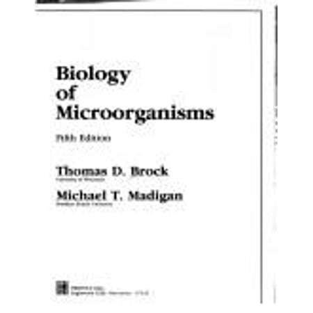 Pre-Owned Biology of microorganisms (Hardcover) 0130768294 9780130768292