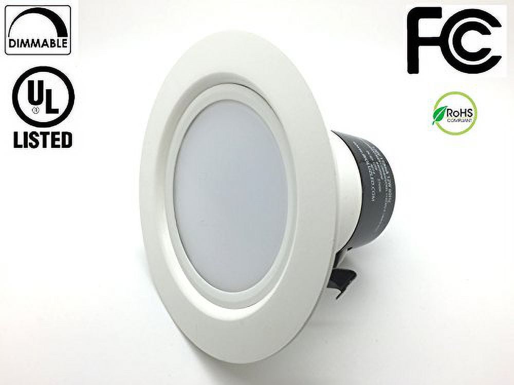 Bioluz LED 12Watt 4inch ENERGY STAR ULlisted Dimmable Retrofit LED