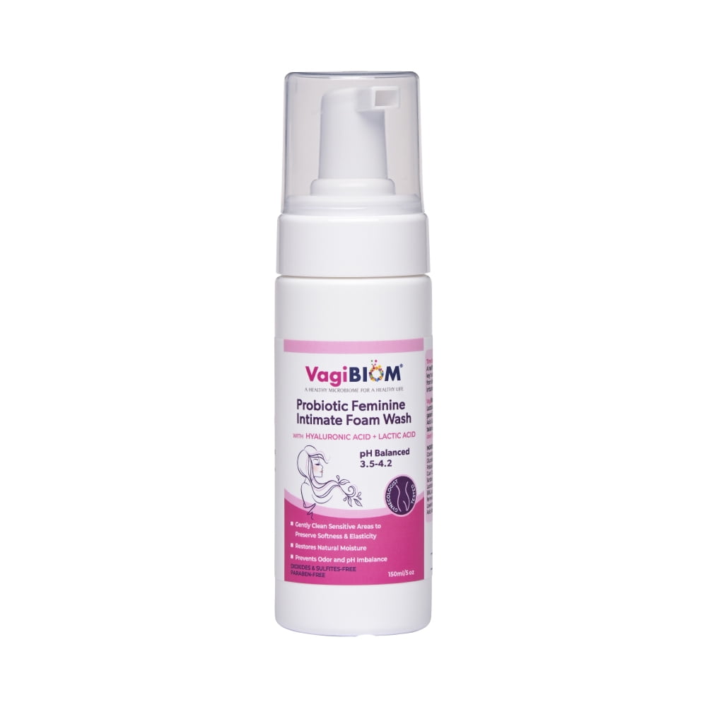 Biom Probiotics Vagibiom Probiotic Natural Vaginal Wash, Ph Balanced Feminine Wash for Odor, 5oz
