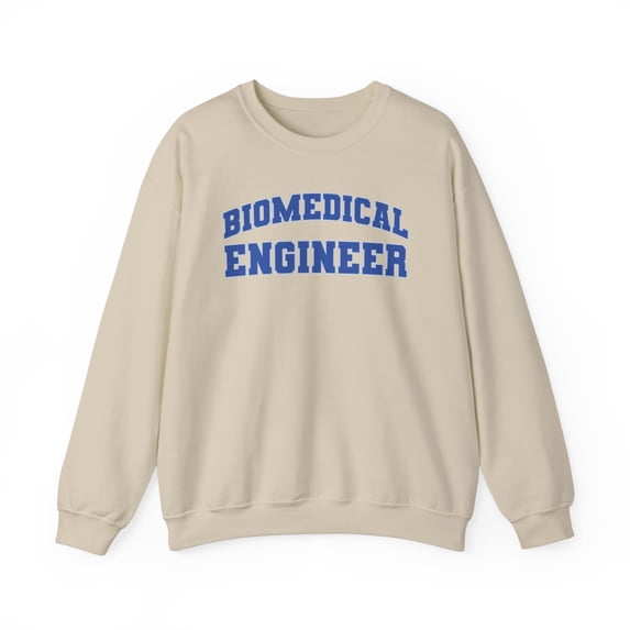 Biomedical Engineer Graduation Sweatshirt Gifts Crew Neck Shirt Long Sleeve