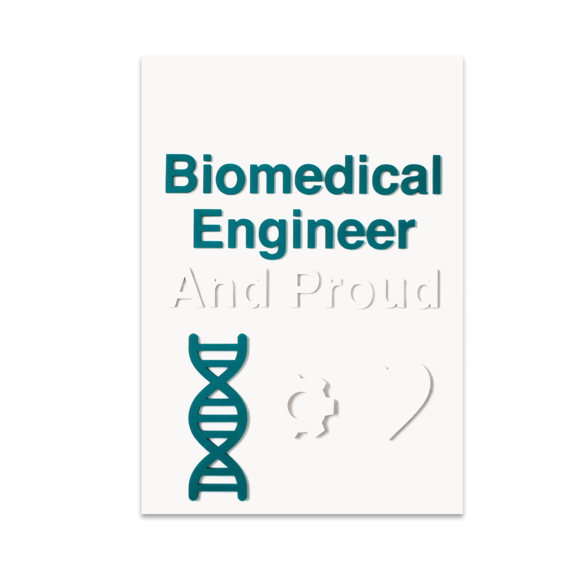 Biomedical Engineering Wall Decor - STEM Enthusiast - 13x19 Poster Print