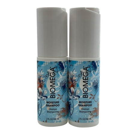 Biomega Moisture Shampoo 2 oz Set of 2