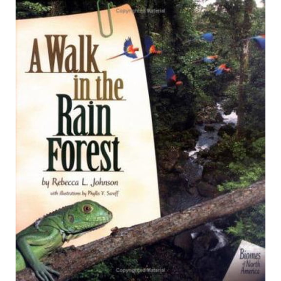 Pre-Owned A Walk in the Rain Forest (Biomes of North America) (Unknown) 1575051540 9781575051543